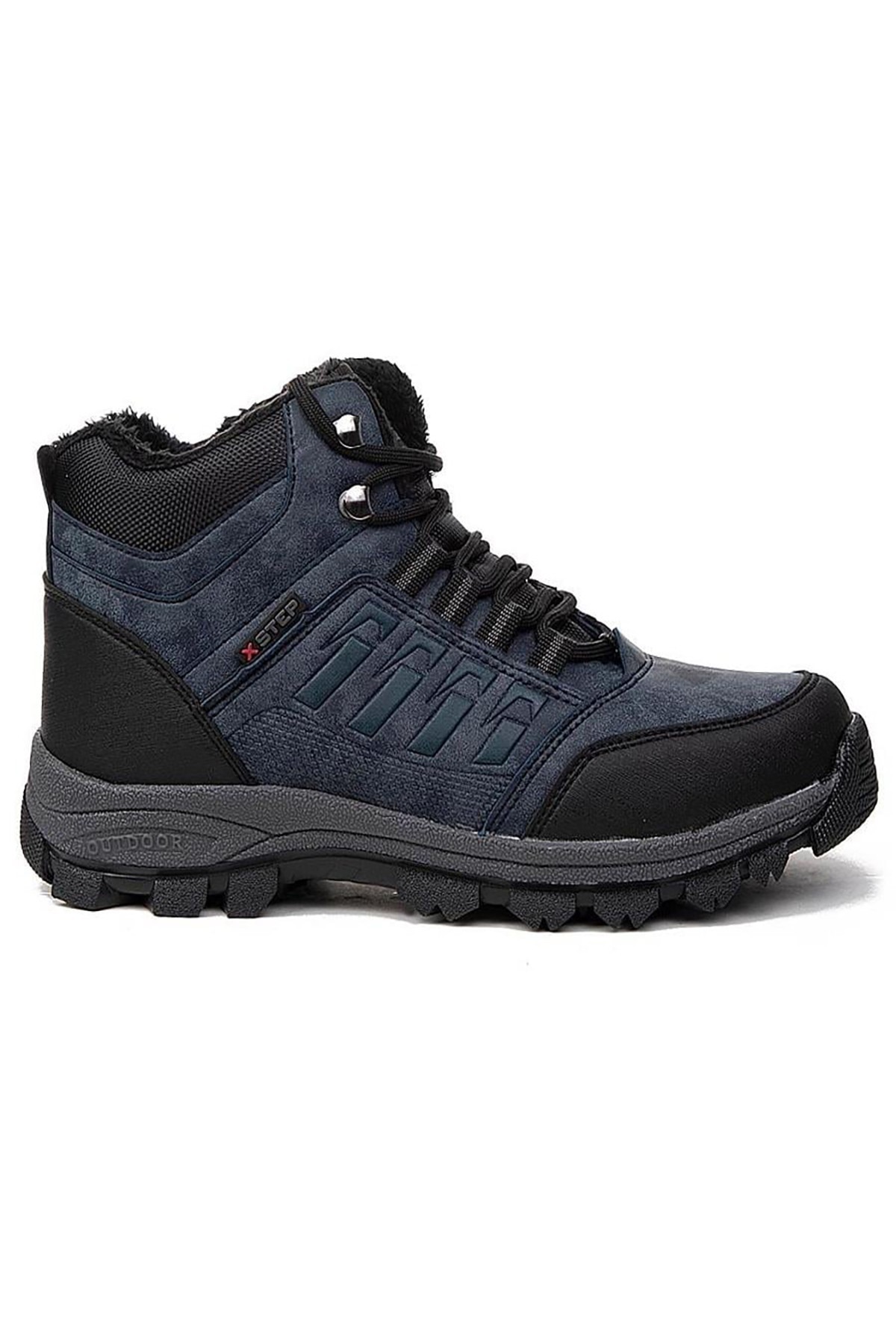 Bluefeet Xsp Lacivert Outdoor Kürklü Erkek Kışlık Bot Ayakkabı