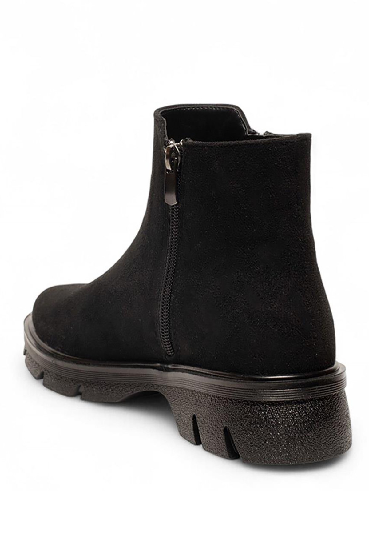Bluefeet Siyah Termal Astar Süet Kadın Bot & Bootie NSB940