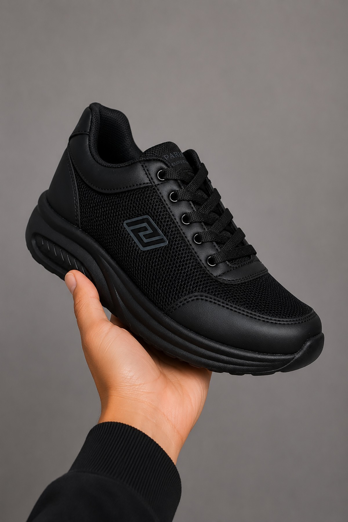 Bluefeet Prl Siyah Anorak Kadın Sneaker Spor Ayakkabı 724