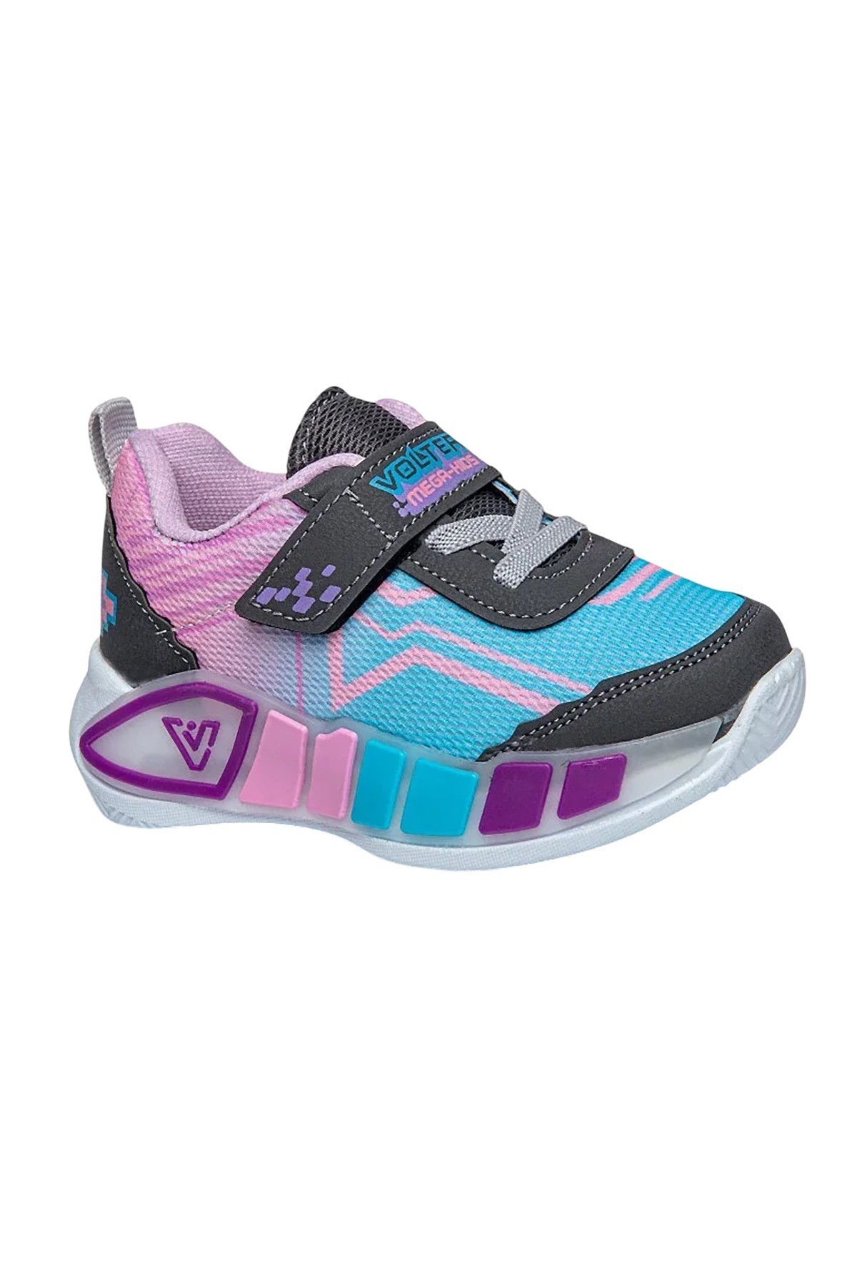 Bluefeet Vlt Lila Fileli Cırtlı Kız Çocuk Spor Ayakkabı 127
