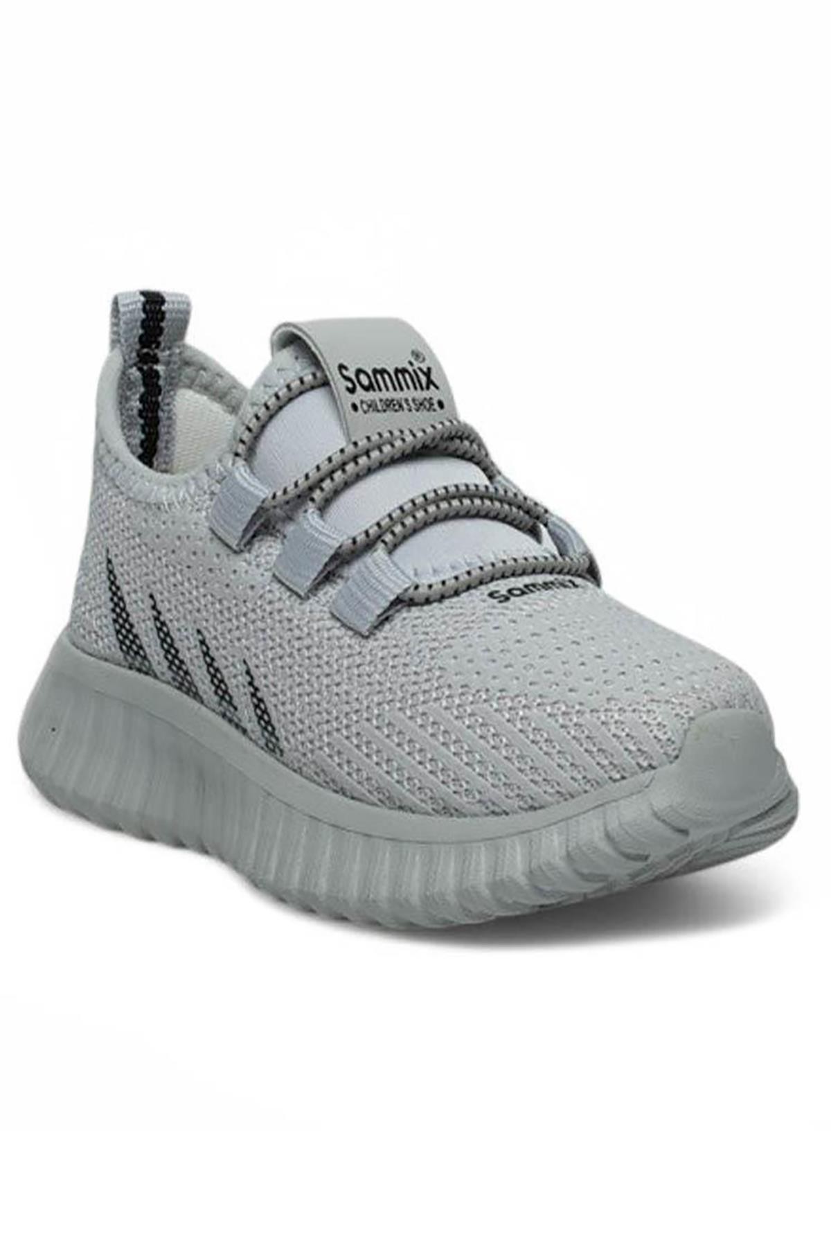 Bluefeet Smx Buz Siyah Erkek Çocuk Yazlık Fileli Spor Ayakkabı