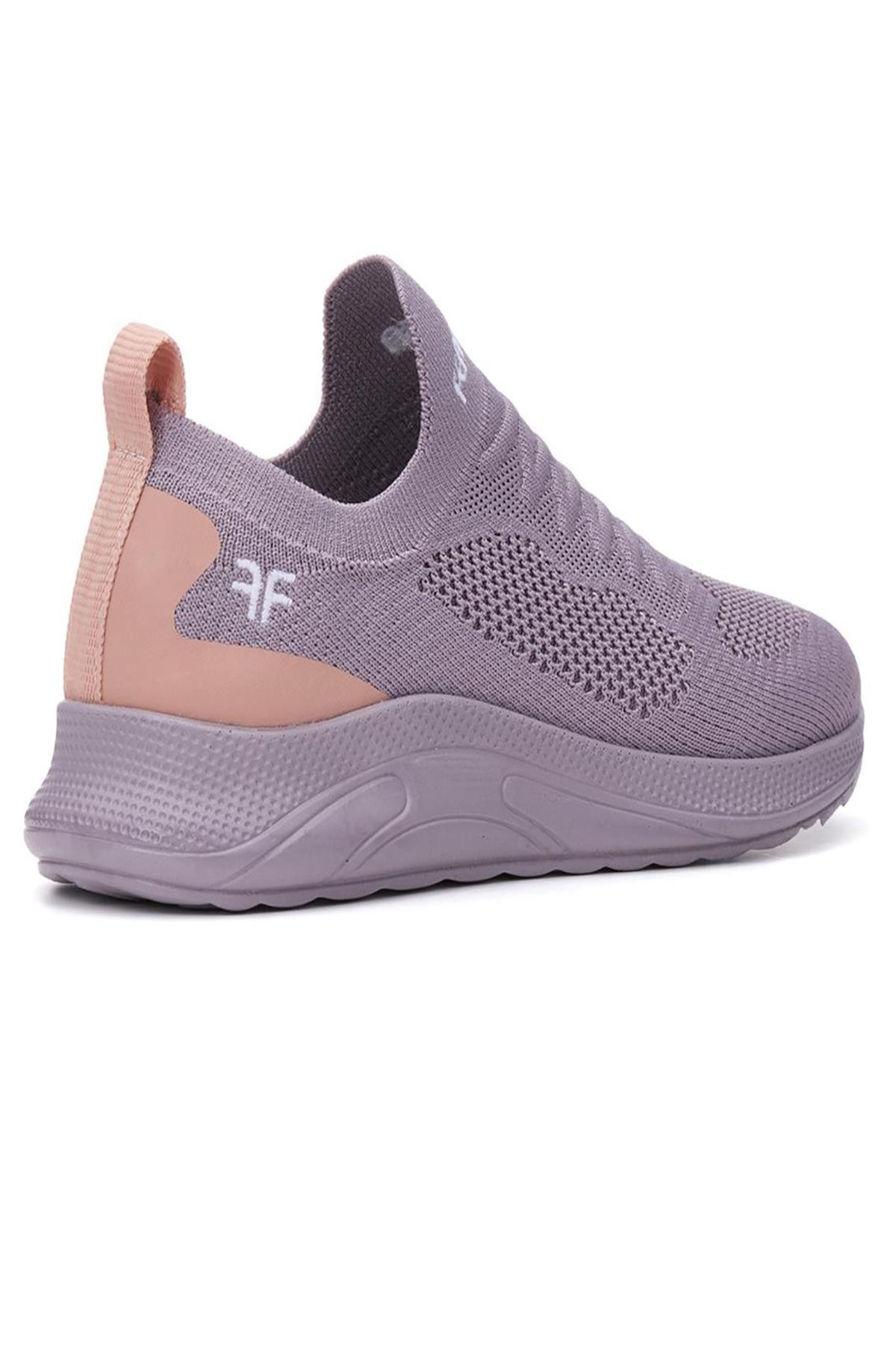 Bluefeet Frs Lila Kadın Triko Bağcıksız Spor Ayakkabı