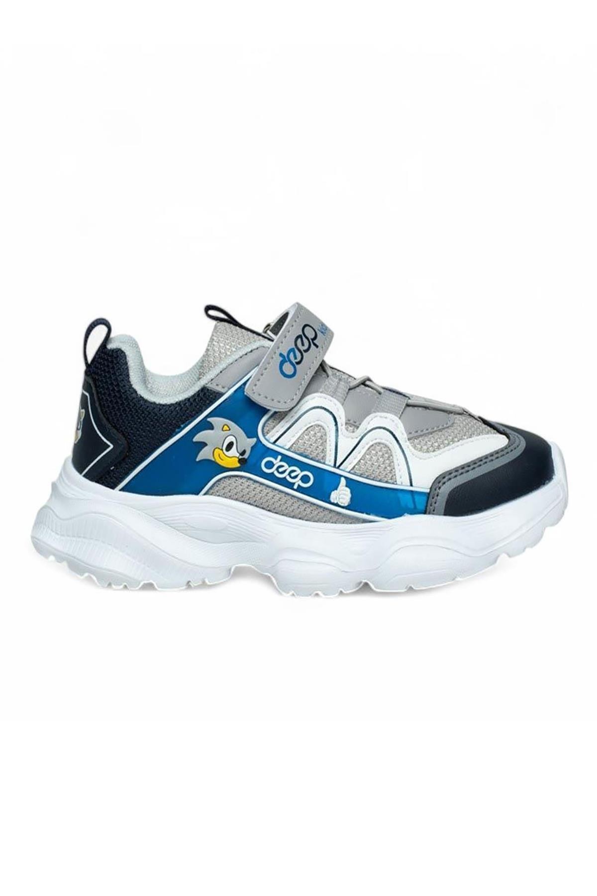 Deep Kids Buz Laci Fileli Erkek Çocuk Spor Ayakkabı