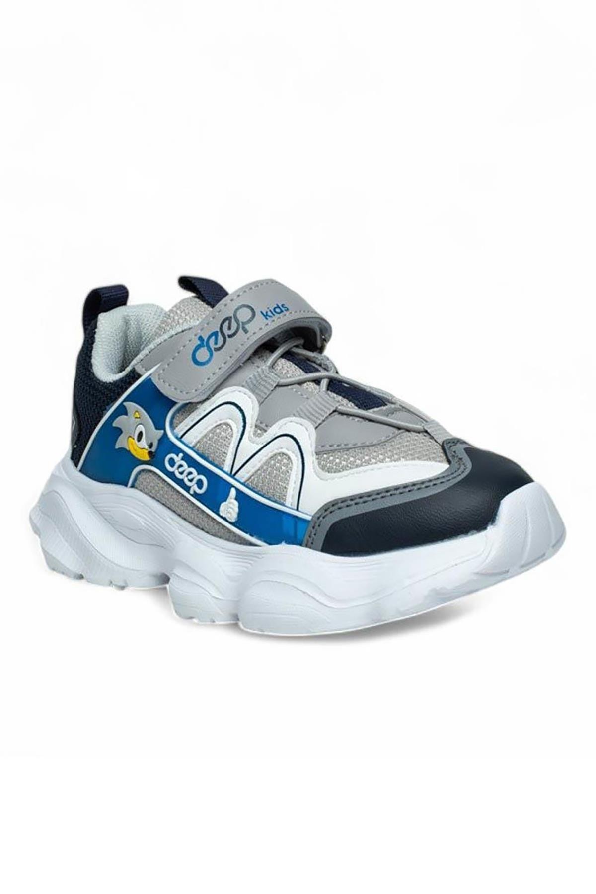 Deep Kids Buz Laci Fileli Erkek Çocuk Spor Ayakkabı