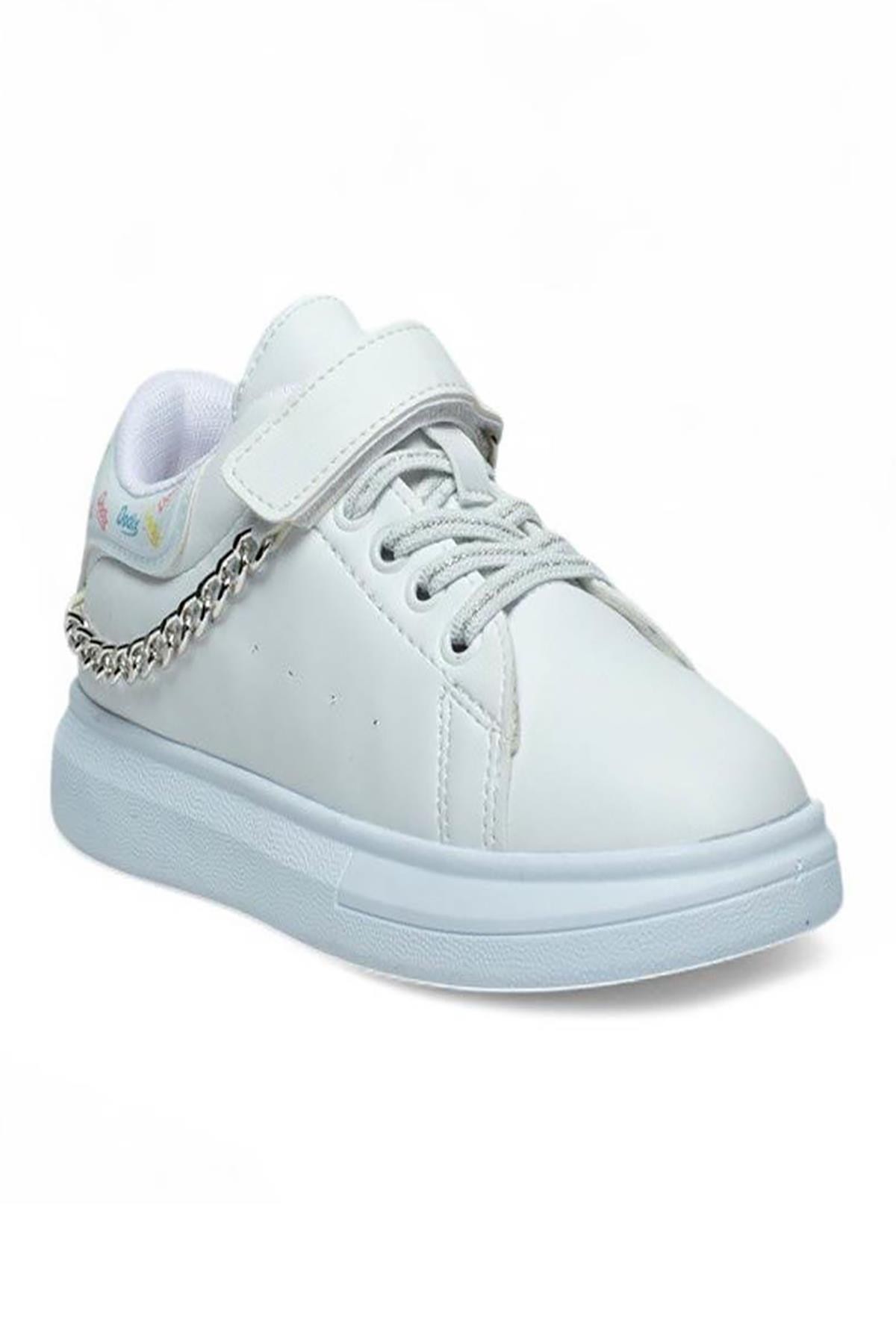 Bluefeet Ddx Beyaz Kız Çocuk Sneaker Spor Ayakkabı