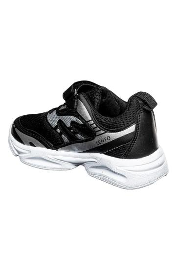 Bluefeet Lnt Siyah Lastik Cırtlı Fileli Çocuk Spor Ayakkabı 46