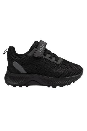 Bluefeet Jbk Siyah Lastik Cırtlı Fileli Çocuk Spor Ayakkabı 002