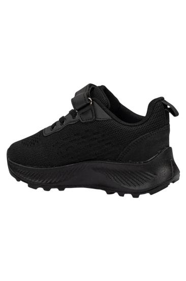 Bluefeet Jbk Siyah Lastik Cırtlı Fileli Çocuk Spor Ayakkabı 002