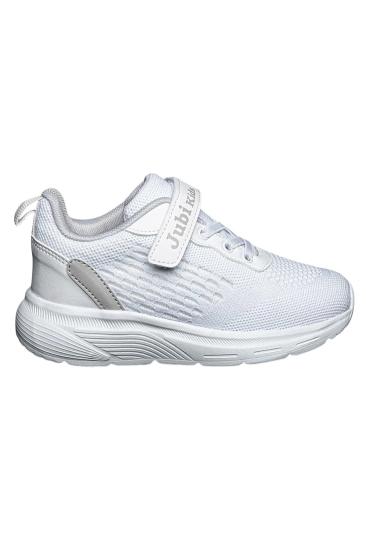 Bluefeet Jbk Beyaz Lastik Cırtlı Fileli Çocuk Spor Ayakkabı 002