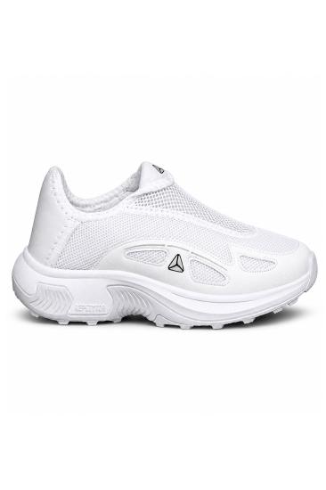 Bluefeet Mcj Beyaz Triko Bağcıksız Erkek Spor Ayakkabı