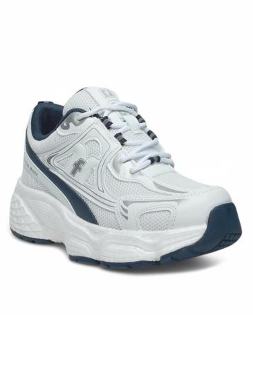 Bluefeet Flt Beyaz Laci Fileli Kadın Sneaker Spor Ayakkabı