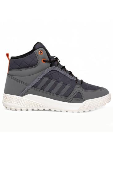 Bluefeet Gcl Gri Beyaz Erkek Basket Sneaker Spor Ayakkabı