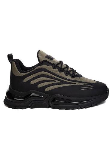 Bluefeet Glc Siyah Yeşil Erkek Günlük Sneaker Spor Ayakkabı