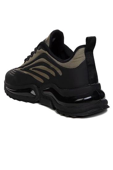 Bluefeet Glc Siyah Yeşil Erkek Günlük Sneaker Spor Ayakkabı