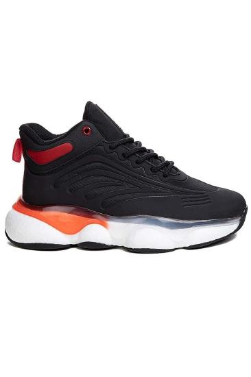 Bluefeet Gcl Siyah Beyaz Erkek Basket Sneaker Spor Ayakkabı
