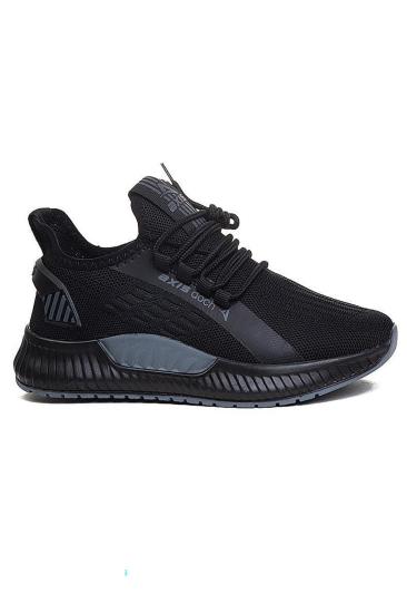 Bluefeet Axs Siyah Triko Erkek Sneaker Spor Ayakkabı