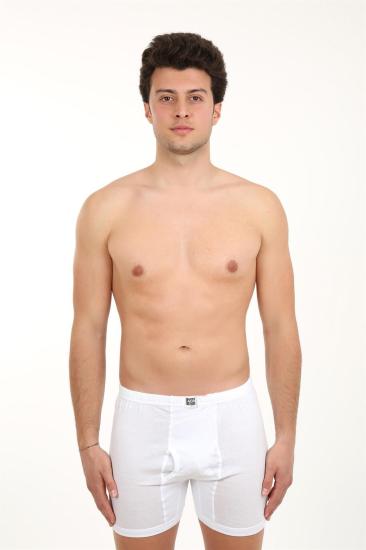 Hkursat Erkek Paçalı Penye Boxer 40066