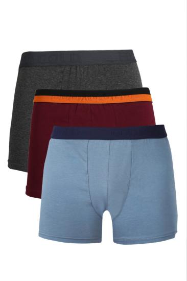 Hkursat Erkek Penye 3’lü Boxer 40093