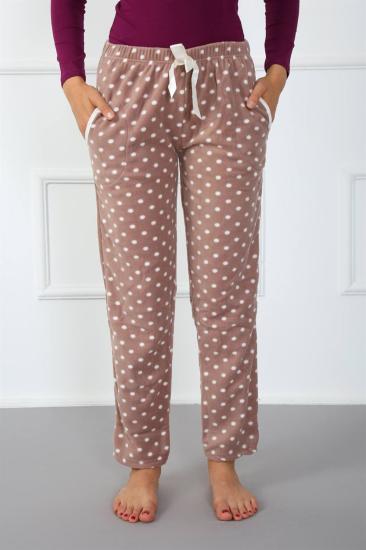 Hkursat Bayan Welsoft Polar Tek Alt Pijama 210041