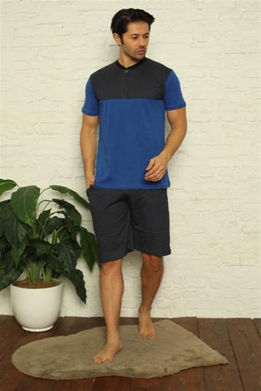 Hkursat Erkek Sax 3’lü Pijama Takım 6823