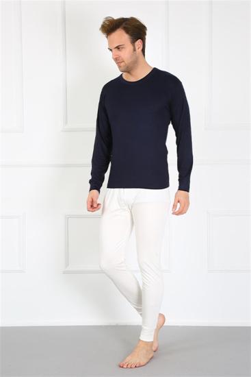 Hkursat Erkek Pamuk Beyaz Tek Alt İçlik 19102