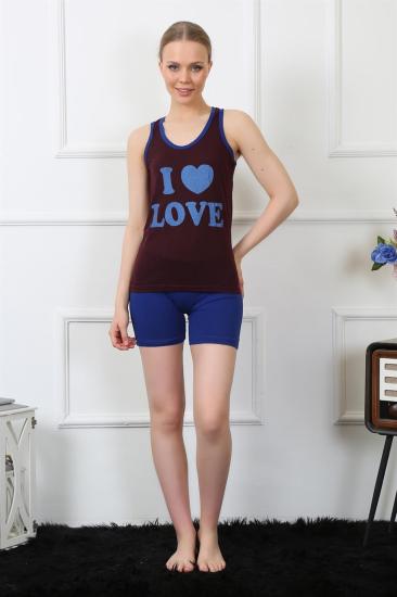 Hkursat Kadın Penye Şortlu Takım 3611