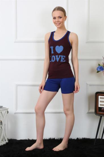 Hkursat Kadın Penye Şortlu Takım 3611