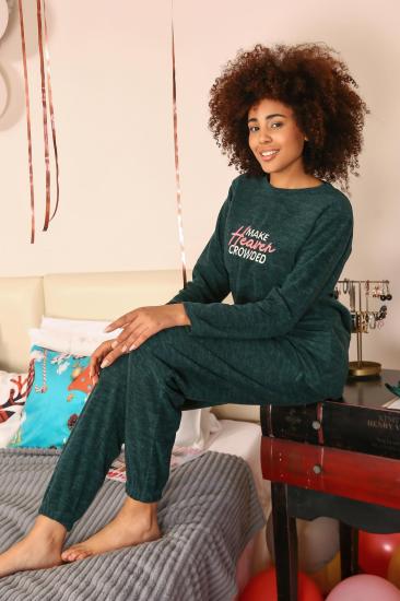 Hkursat Welsoft Polar Kadın Pijama Takımı 8516