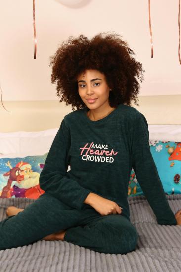 Hkursat Welsoft Polar Kadın Pijama Takımı 8516