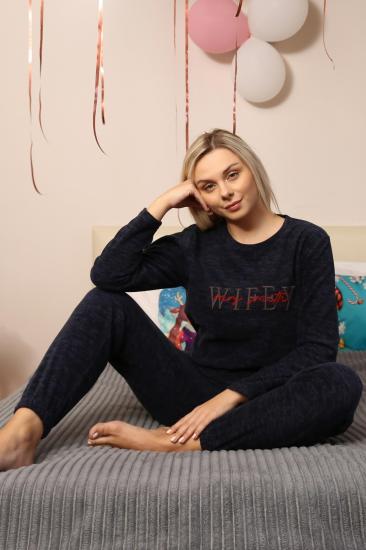 Hkursat Welsoft Polar Kadın Pijama Takımı 8517