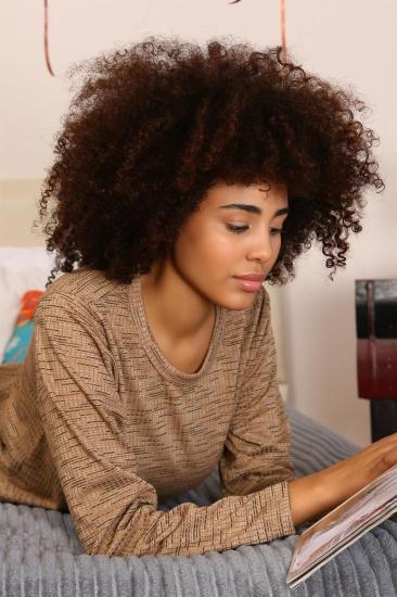 Hkursat Kadın Uzun Kol Penye Pijama Takım 4178