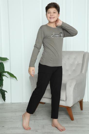 Hkursat Erkek Çocuk Penye Pijama Takım 20418
