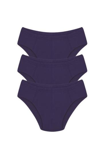 Hkursat Erkek Pamuk 3lü Saks Slip 40129