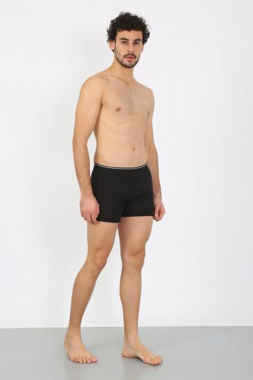 Hkursat Erkek Pamuk Likralı Siyah 40133