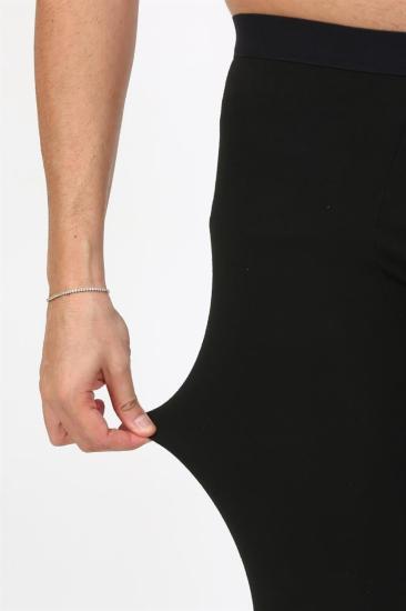 Hkursat Erkek Termal Tayt Kışlık Tek Alt İçlik Siyah 27552