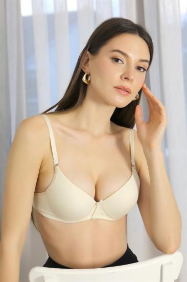 Hkursat Kadın Destekli Balenli Sütyen 2009 Ten