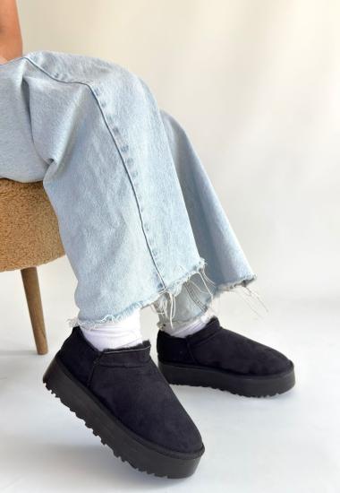 Bluefeet Mitay Siyah Süet Bot