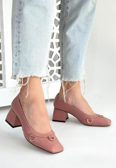 Hkursat Cande Pudra Cilt Topuklu Ayakkabı