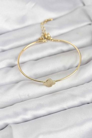 Yonca Model Gold Renk Kadın Bileklik