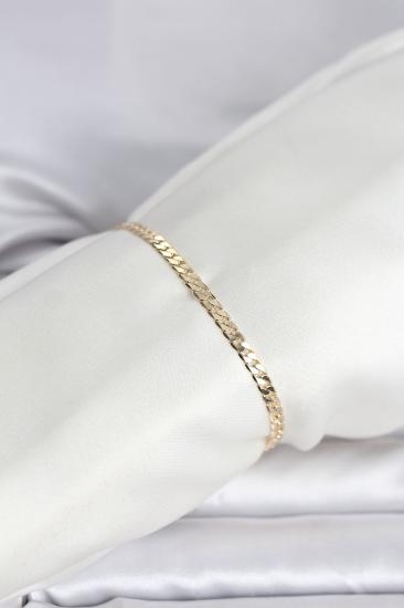 CM 14K Gold Renk Zincirli Model Kadın Bileklik