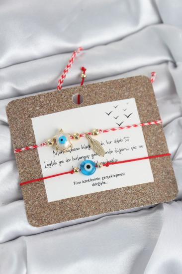 Marteniçka Bileklik 2’li Caretta Caretta ve Nazarlı Model