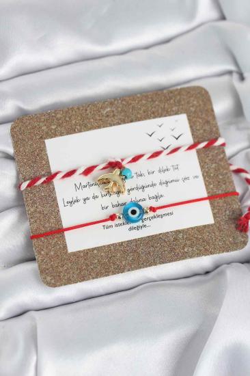 Marteniçka Bileklik 2’li Nazar ve Kırlangıç Model