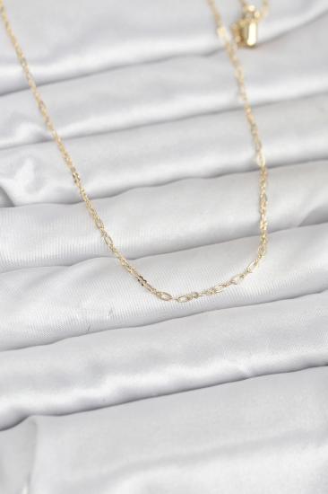CM 14K Gold Renk 60 cm Zincirli Kadın Kolye