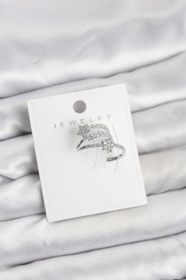 Gümüş Renk Zirkon Taşlı Yıldız Model Kıkırdak Earcuff Küpe