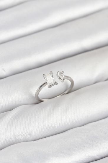 Hkursat Pirinç Gold Renk Zirkon Taşlı Kadın Yüzük