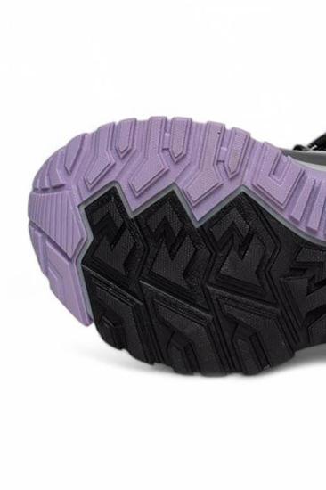 Hkursat Snw Siyah Lila Suya Dayanıklı Kaymaz Kız Çocuk Kar Botu