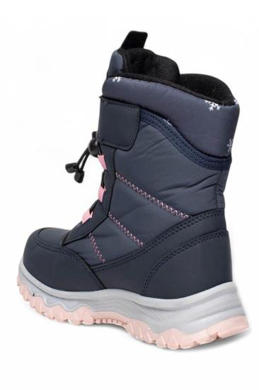 Hkursat Plc Laci Pembe Suya Dayanıklı Kaymaz Kız Çocuk Kar Botu