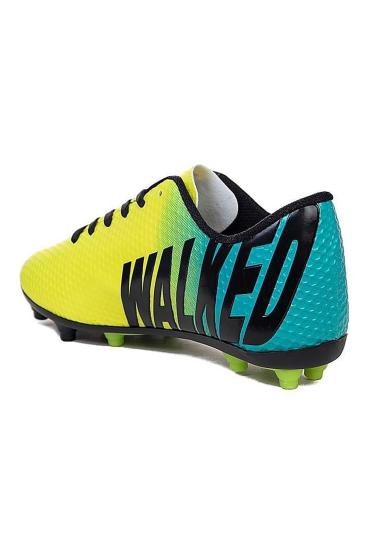 Hkursat Wlk Sarı Turkuaz Krampon Erkek Futbol Ayakkabı