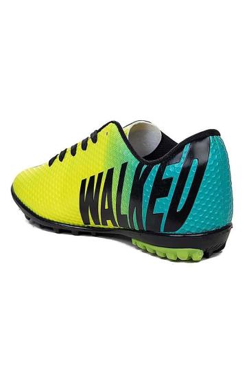 Hkursat Wlk Sarı Turkuaz Halı Saha Erkek Futbol Ayakkabı