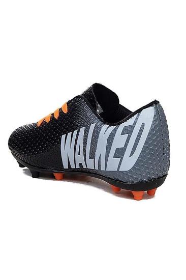 Hkursat Wlk Siyah Turuncu Krampon Erkek Çocuk Futbol Ayakkabı